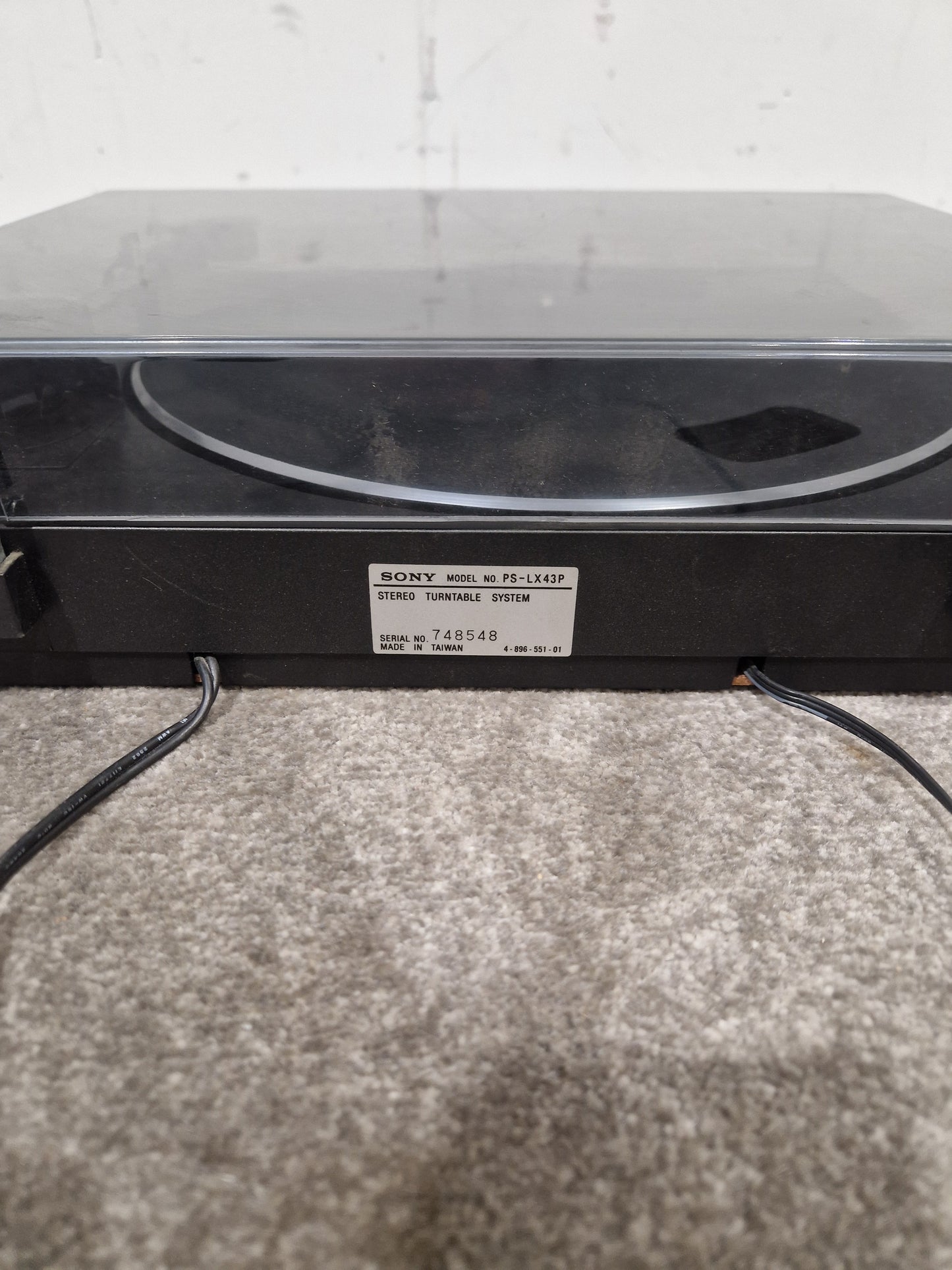 Sony PS-LX43P - Hi-Fi Turntable - Excellent w/ Power Supply