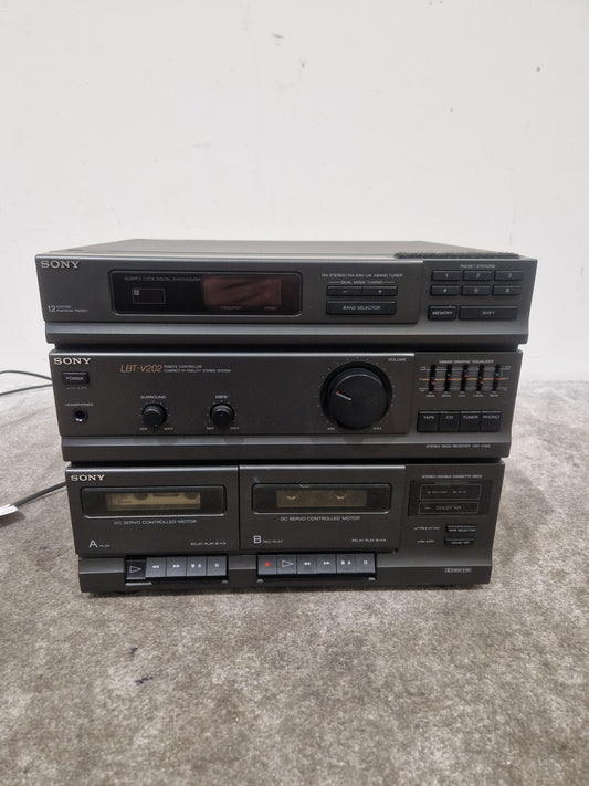 Sony LBT-V202 Stereo System - Classic Audio Setup - Fair (Read Description)