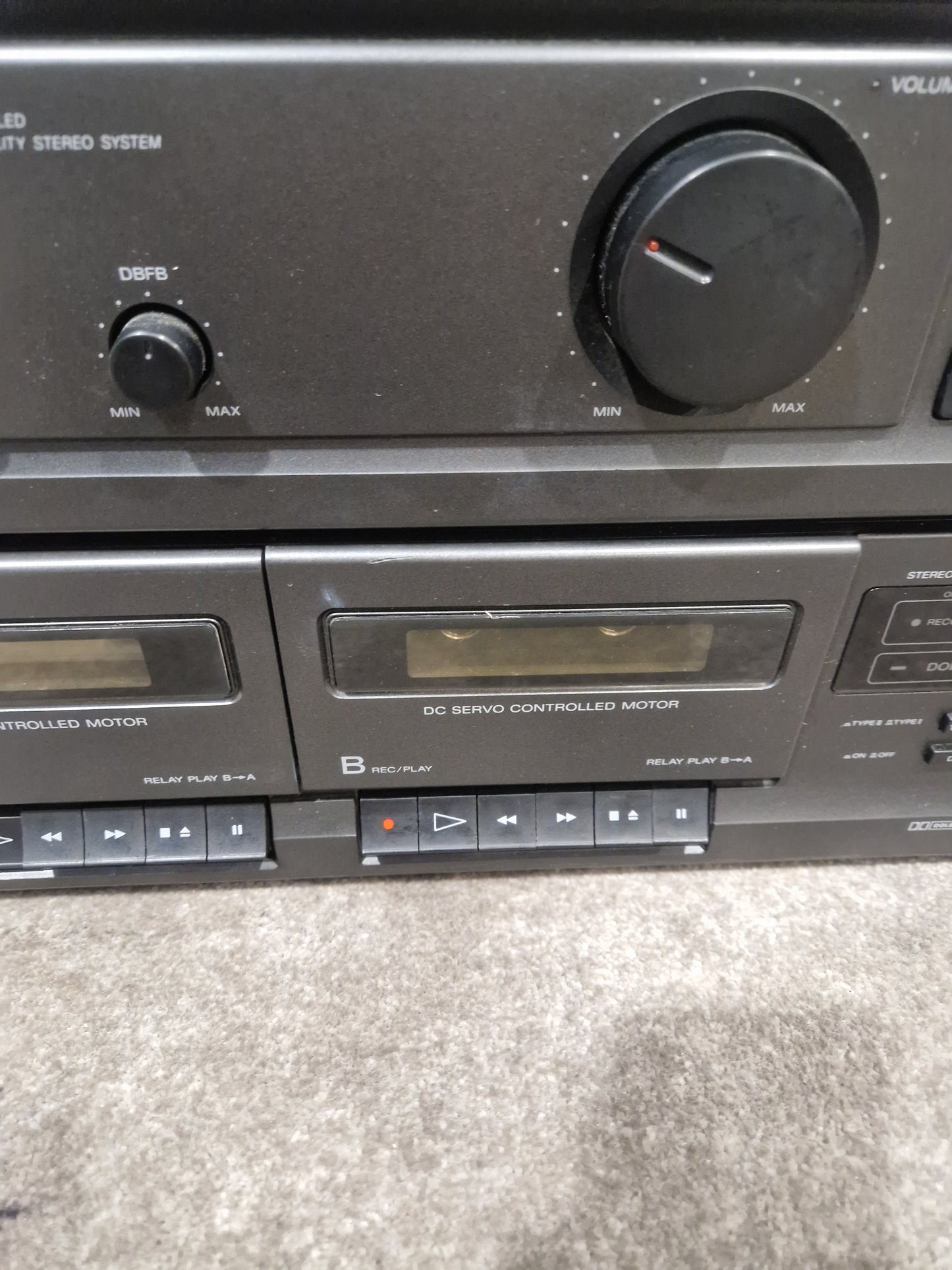Sony LBT-V202 Stereo System - Classic Audio Setup - Fair (Read Description)