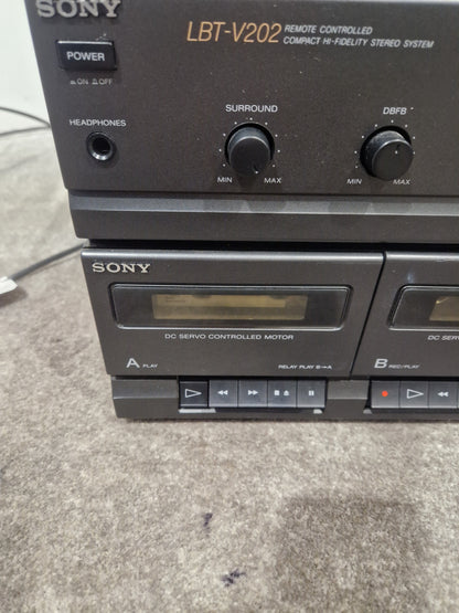 Sony LBT-V202 Stereo System - Classic Audio Setup - Fair (Read Description)