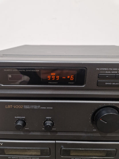 Sony LBT-V202 Stereo System - Classic Audio Setup - Fair (Read Description)