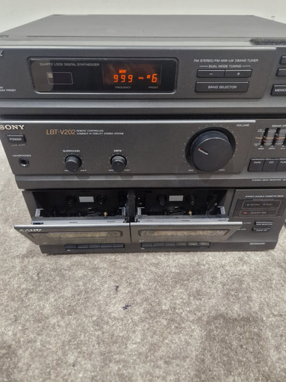 Sony LBT-V202 Stereo System - Classic Audio Setup - Fair (Read Description)