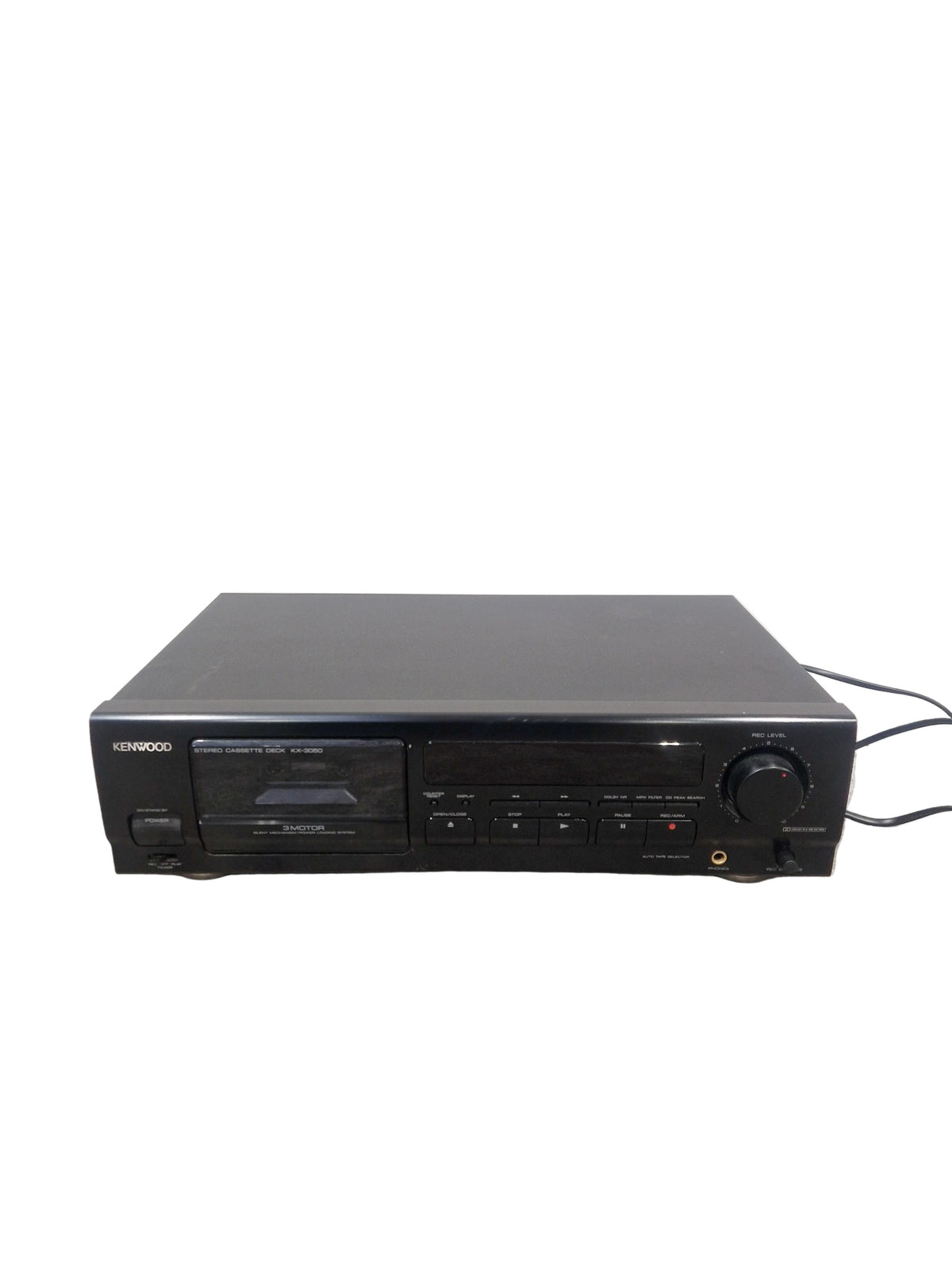 Kenwood KX-3050 - Cassette Deck - Spares or Repair w/ Power Supply