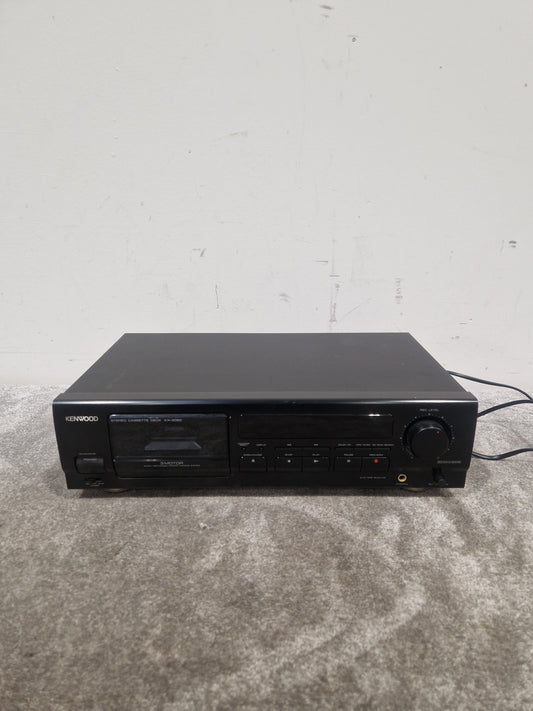 Kenwood KX-3050 - Cassette Deck - Spares or Repair w/ Power Supply