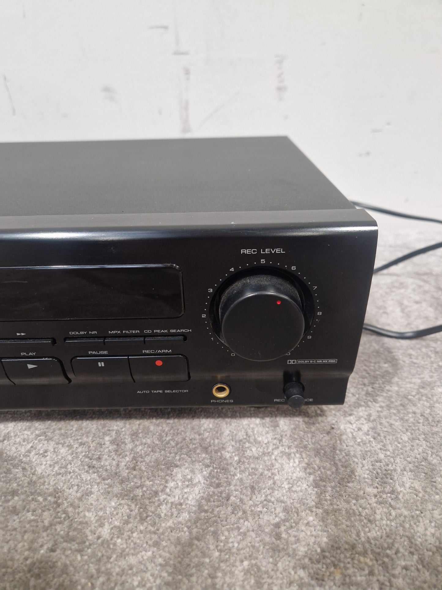 Kenwood KX-3050 - Cassette Deck - Spares or Repair w/ Power Supply