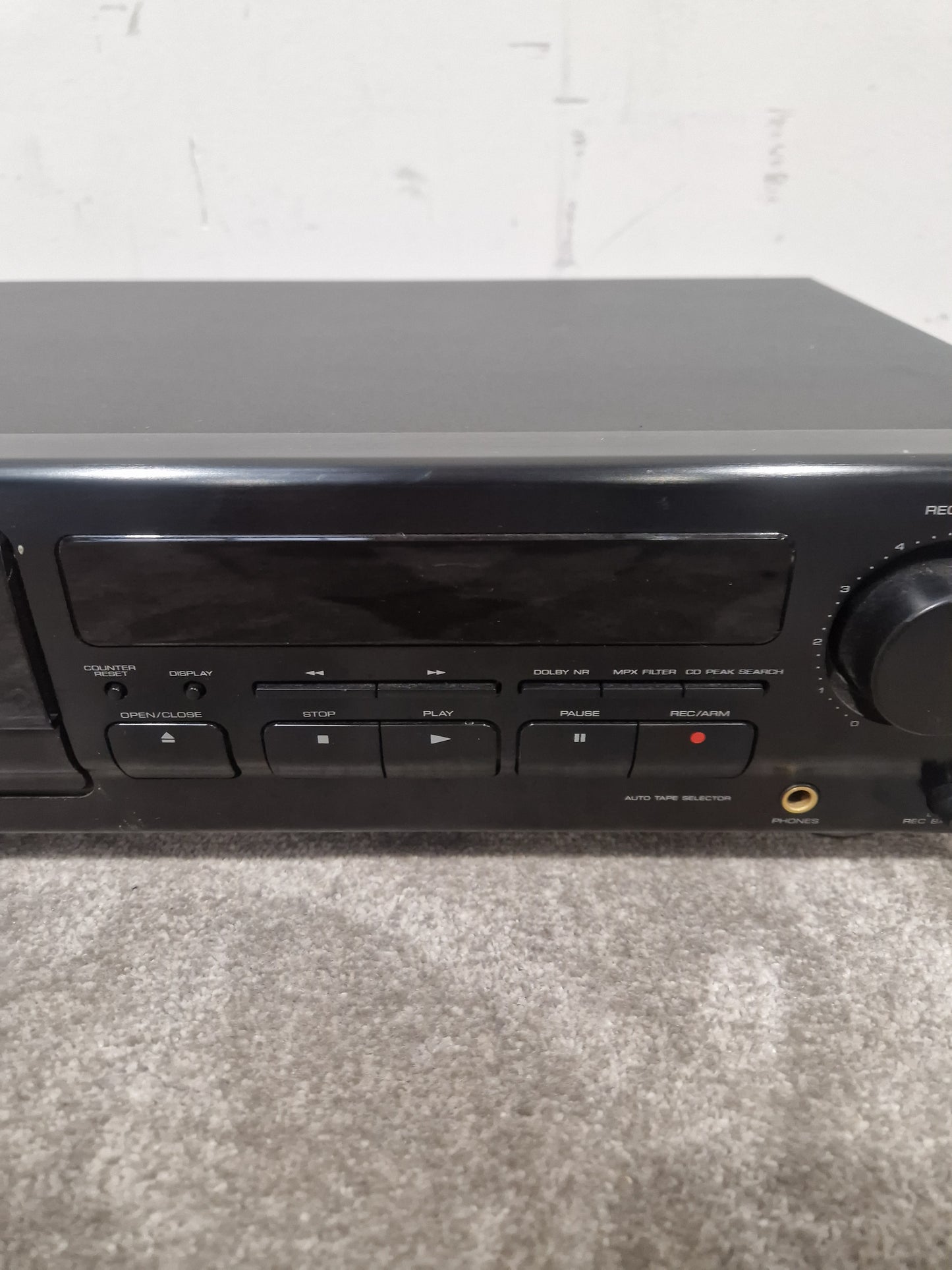 Kenwood KX-3050 - Cassette Deck - Spares or Repair w/ Power Supply