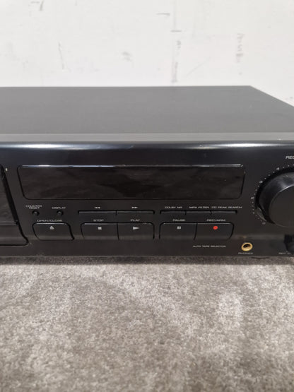 Kenwood KX-3050 - Cassette Deck - Spares or Repair w/ Power Supply