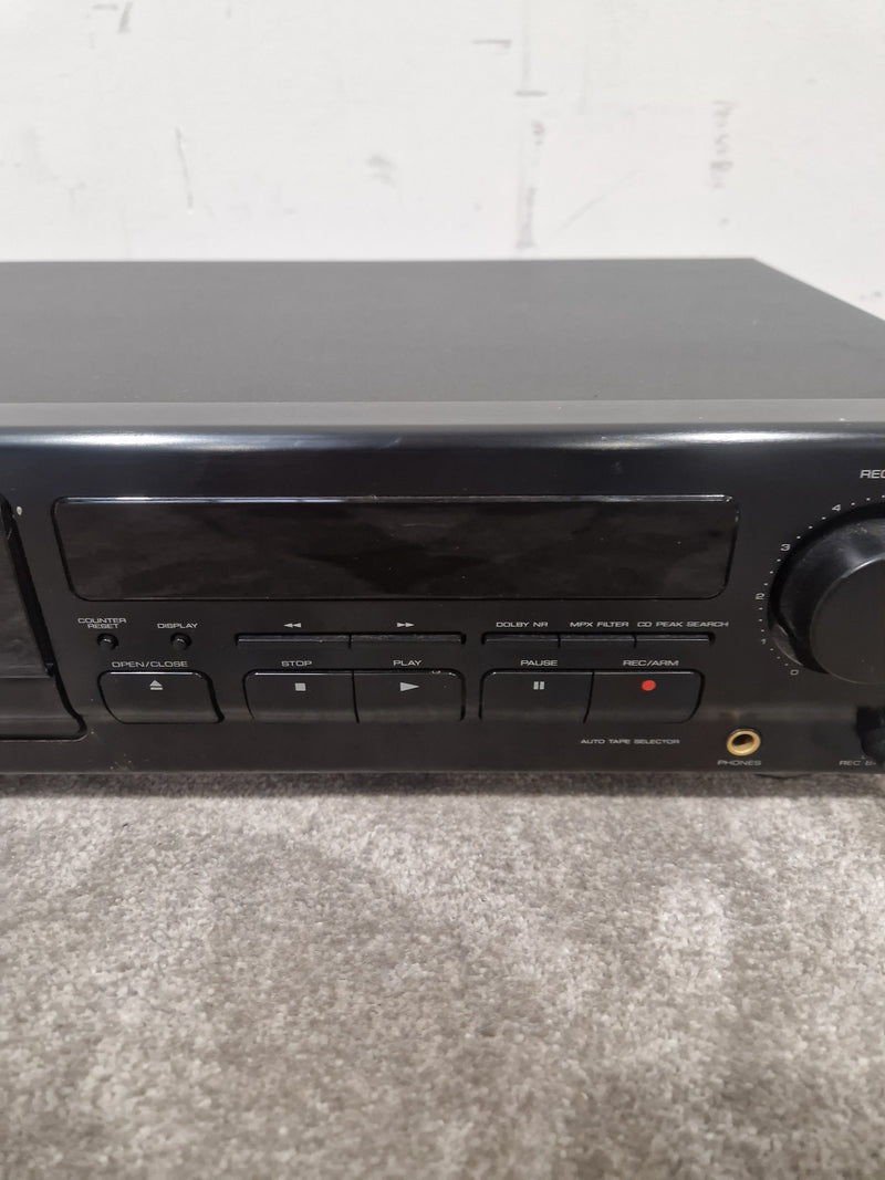 Kenwood KX-3050 - Cassette Deck - Spares or Repair w/ Power Supply - Image 2