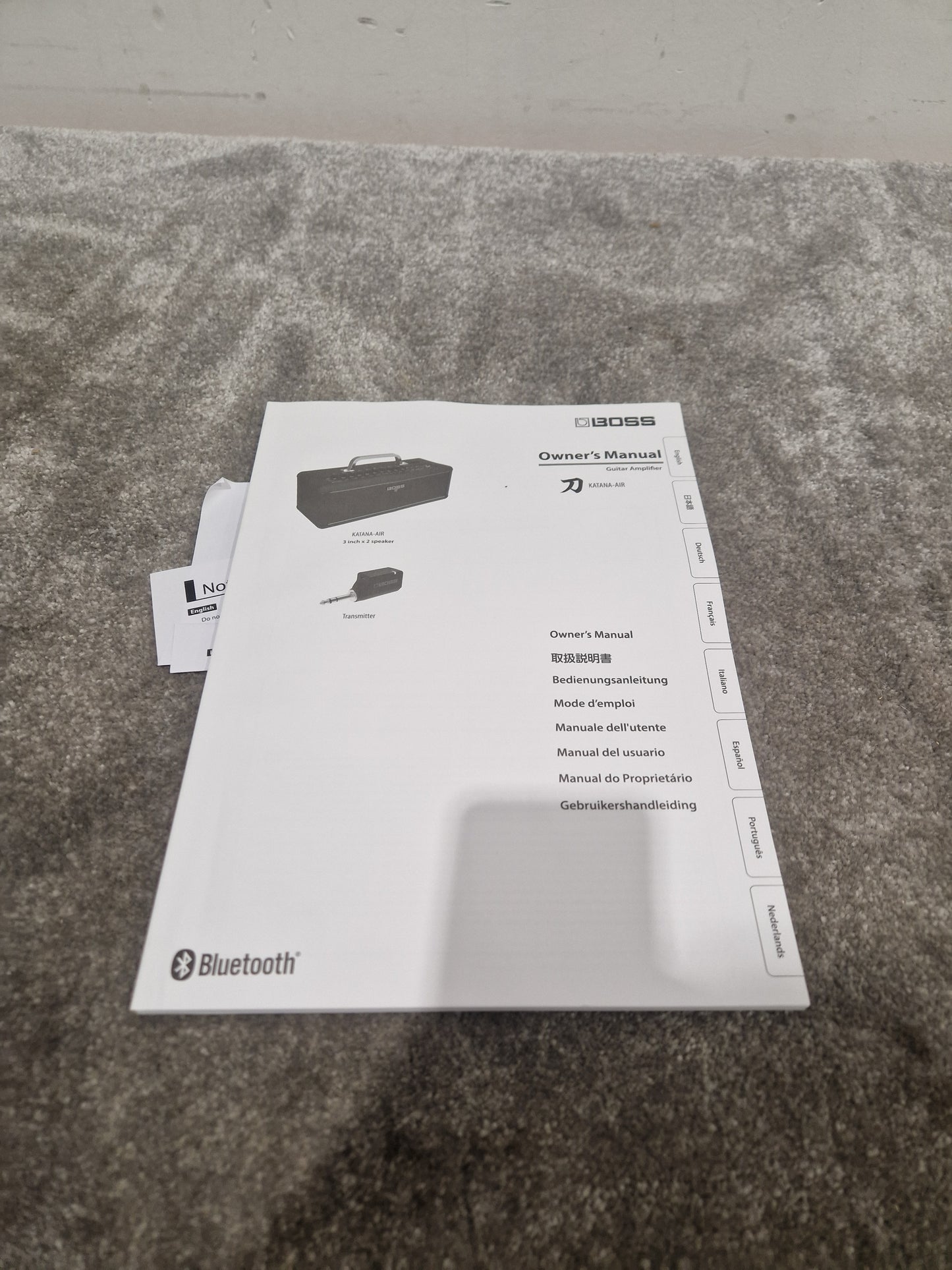 Boss Katana Air - Wireless Guitar Amplifier - Excellent w/ Original Box, Transmitter & Power Supply