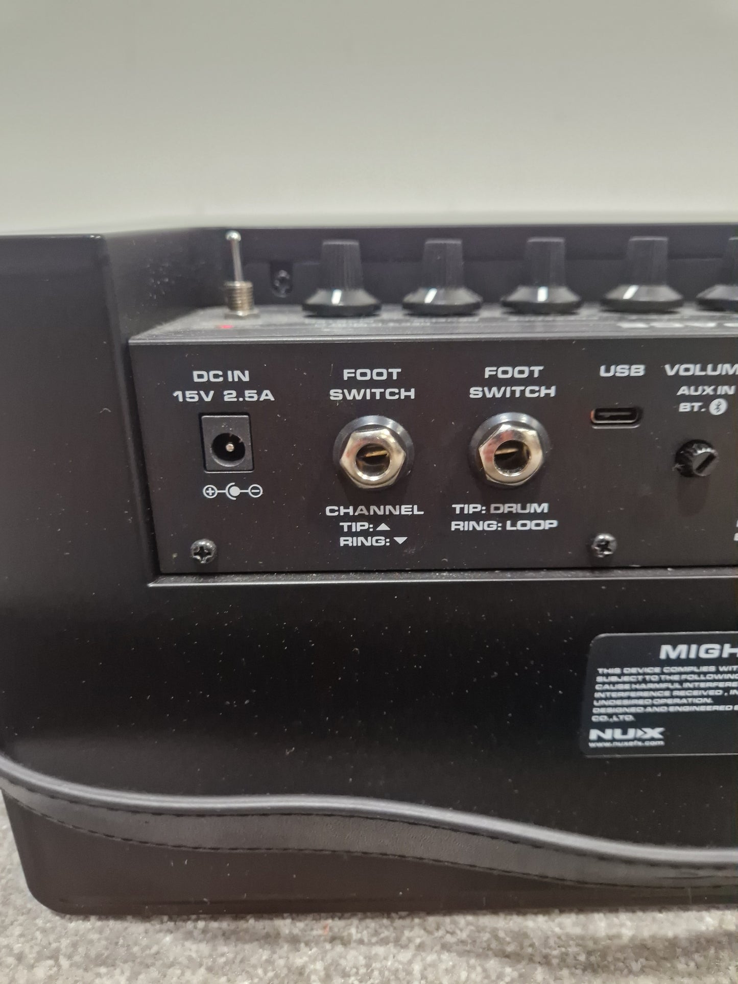 NUX Mighty Space Practice AMP - Portable Bluetooth Capability - Excellent w/ Original Box & Power Supply