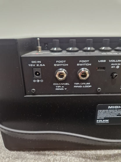 NUX Mighty Space Practice AMP - Portable Bluetooth Capability - Excellent w/ Original Box & Power Supply
