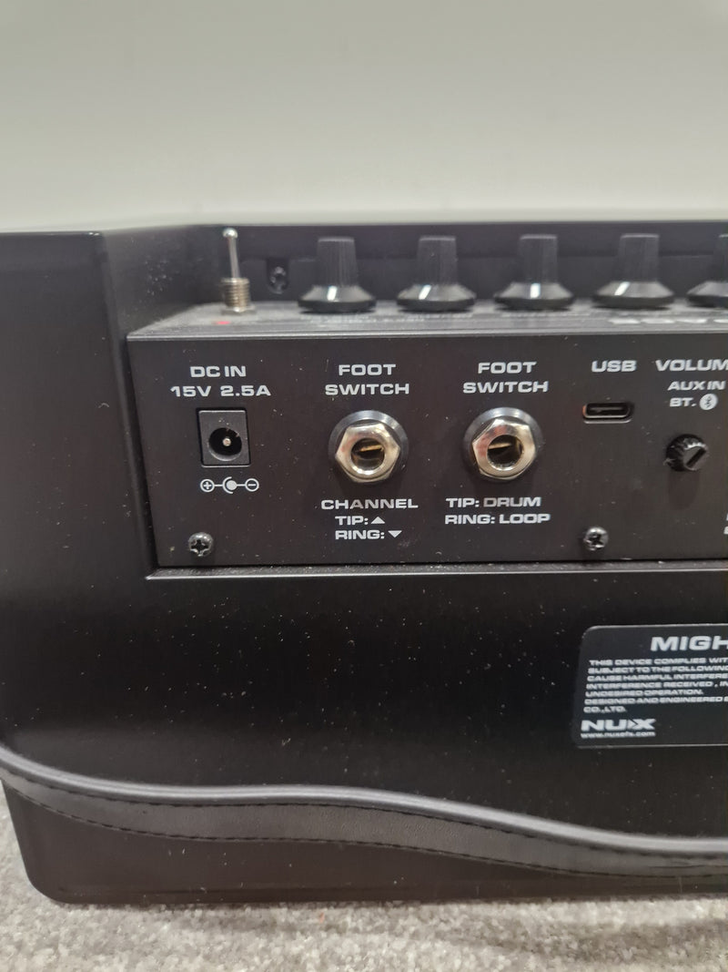 NUX Mighty Space Practice Guitar Amp - Portable Bluetooth Capability - Excellent w/ Original Box & Power Supply - Image 2