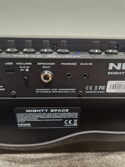 NUX Mighty Space Practice AMP - Portable Bluetooth Capability - Excellent w/ Original Box & Power Supply