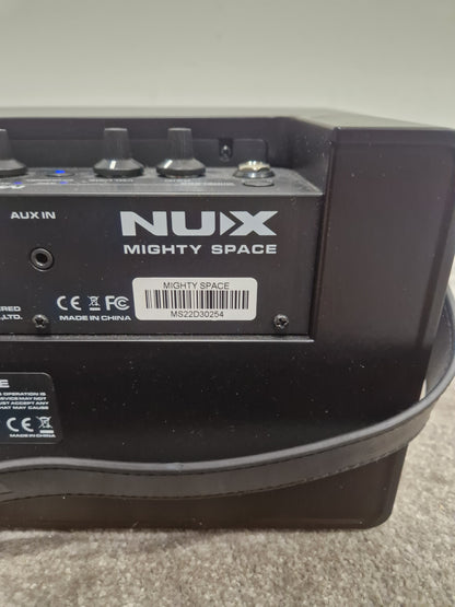 NUX Mighty Space Practice AMP - Portable Bluetooth Capability - Excellent w/ Original Box & Power Supply