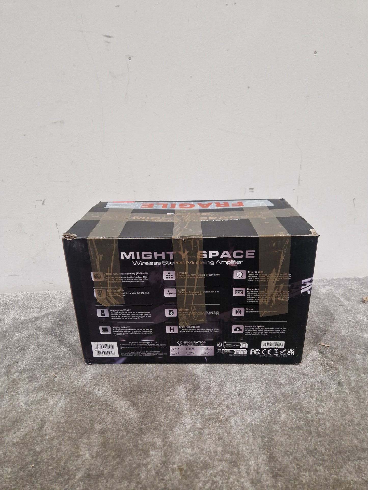 NUX Mighty Space Practice AMP - Portable Bluetooth Capability - Excellent w/ Original Box & Power Supply