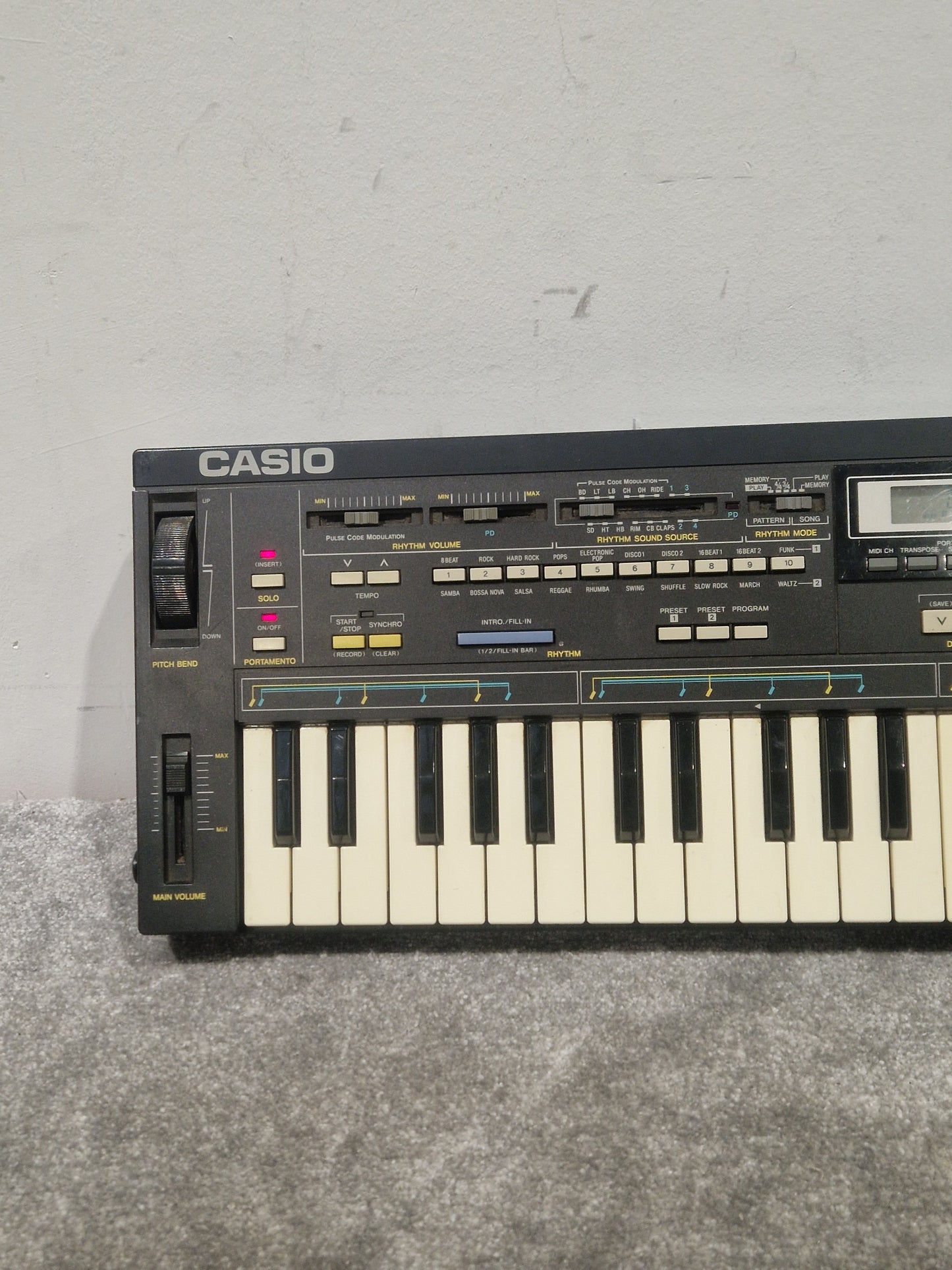 Casio CZ-230S - Digital Synthesizer - Spares or Repair w/ Original Box