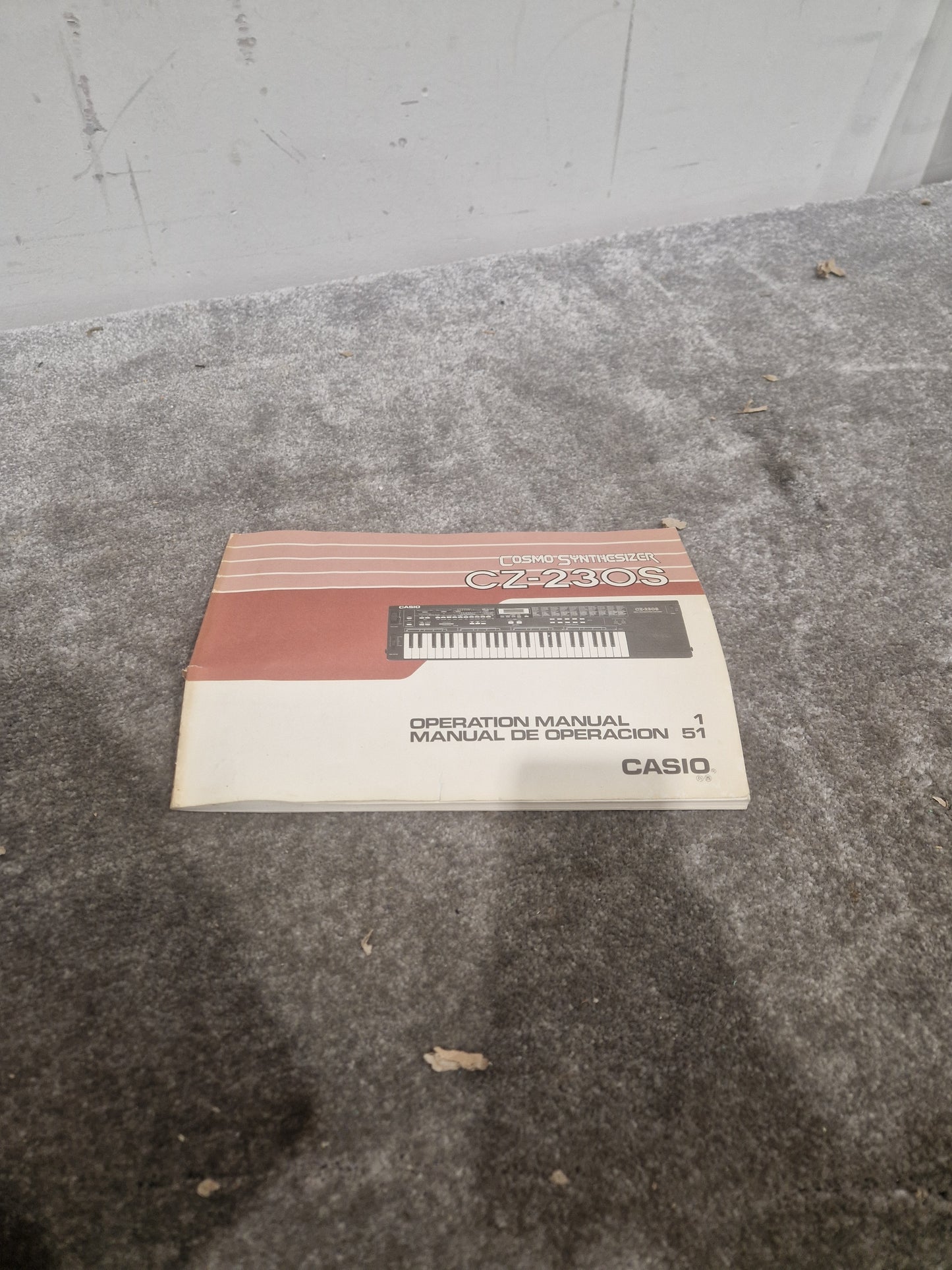 Casio CZ-230S - Digital Synthesizer - Spares or Repair w/ Original Box