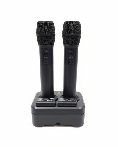 Rode Link TX-M2 Microphone Pair - Wireless Digital System - Excellent w/ Battery Packs & Recharge Hub