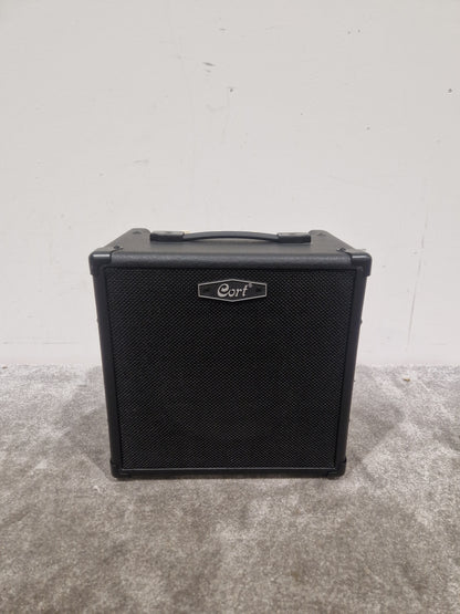 Cort CM20B - 20W Bass Combo Amp - Excellent w/ Power Supply