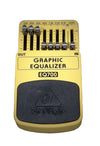 Behringer EQ700 Graphic Eqaulizer Effects Pedal - 7-Band EQ Control - Excellent - Photo 1
