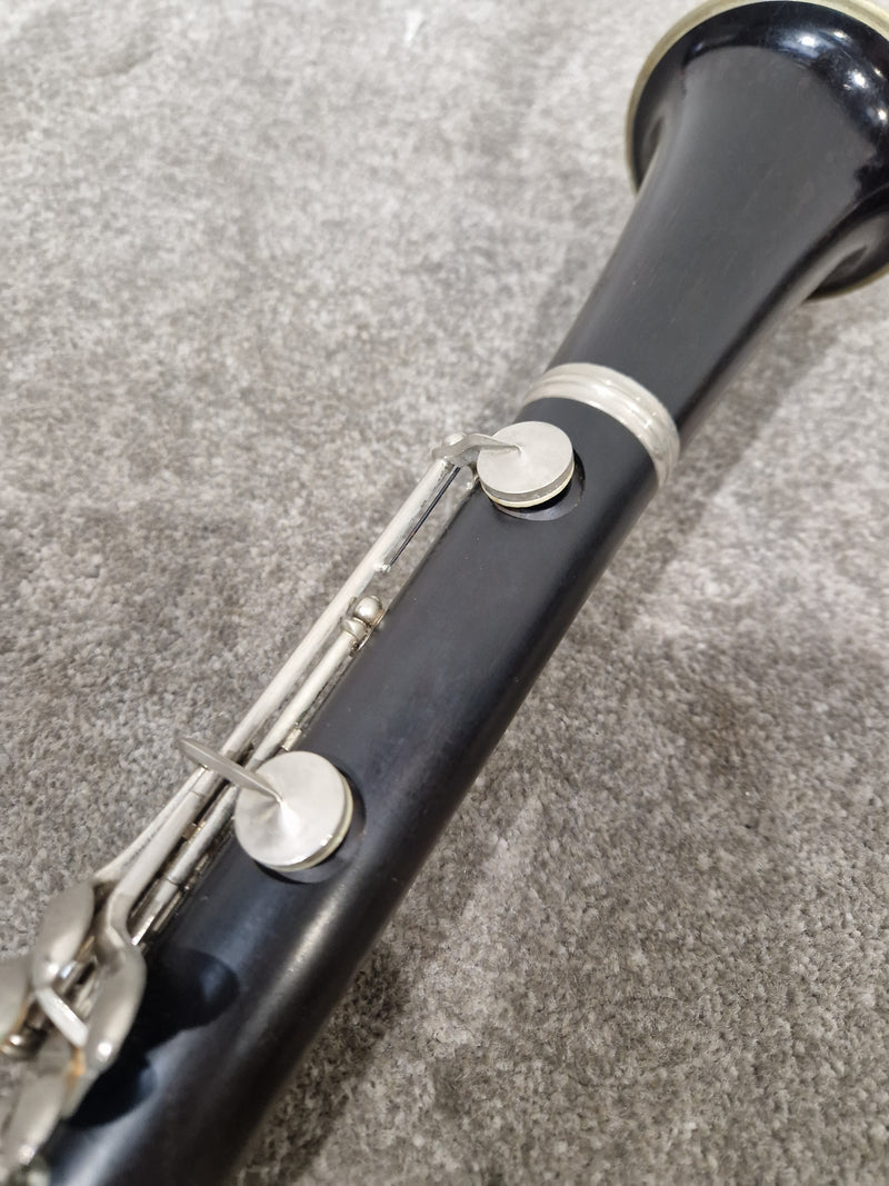 Buffet E11 And Buffet C12 Clarinets - Intermediate Woodwind Models - Very Good w/ Hard Case - Image 10