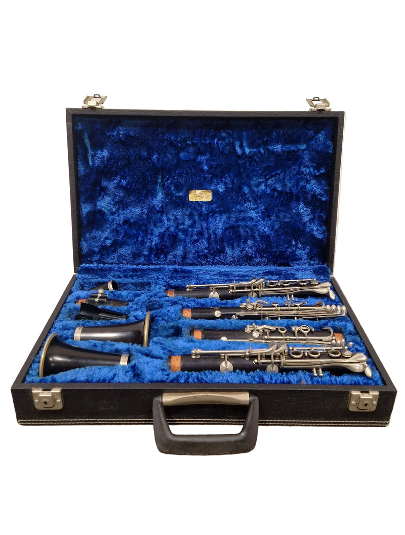 Buffet E11 And Buffet C12 Clarinets - Intermediate Woodwind Models - Very Good w/ Hard Case - Image 1