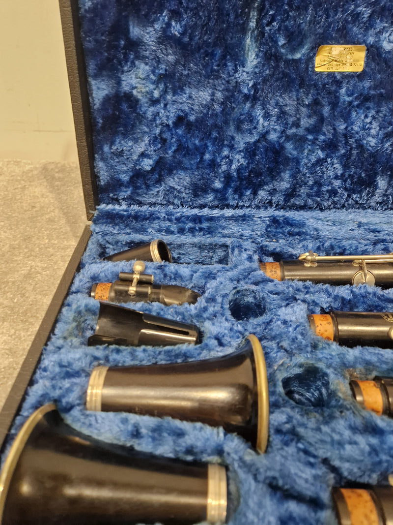 Buffet E11 And Buffet C12 Clarinets - Intermediate Woodwind Models - Very Good w/ Hard Case - Image 20