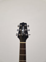 Takamine Gd34ce-Blk - Dreadnought Cutaway Acoustic-Electric - Excellent w/ Original Box & Soft Case - Image 3