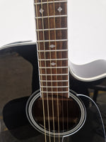 Takamine Gd34ce-Blk - Dreadnought Cutaway Acoustic-Electric - Excellent w/ Original Box & Soft Case - Image 8