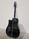 Takamine Gd34ce-Blk - Dreadnought Cutaway Acoustic-Electric - Excellent w/ Original Box & Soft Case - Photo 10