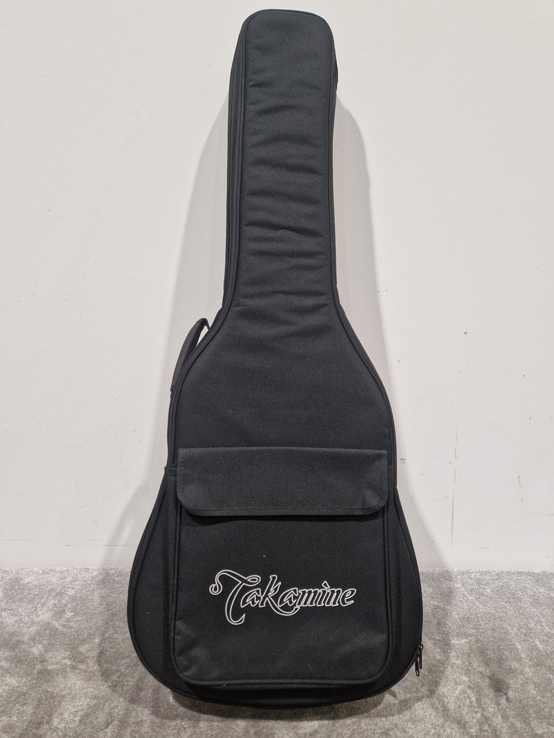 Takamine Gd34ce-Blk - Dreadnought Cutaway Acoustic-Electric - Excellent w/ Original Box & Soft Case - Image 11