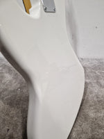 Fender Squier Jazz Bass Guitar White - Classic Tone Electric Bass ICS18089845 - Excellent w/ & Full set Up - Image 7