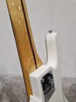 Fender Squier Jazz Bass Guitar White - Classic Tone Electric Bass ICS18089845 - Excellent w/ & Full set Up - Image 9