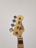 Fender Squier Jazz Bass Guitar White - Classic Tone Electric Bass ICS18089845 - Excellent w/ & Full set Up - Image 12