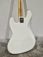 Fender Squier Jazz Bass Guitar White - Classic Tone Electric Bass ICS18089845 - Excellent w/ & Full set Up - Image 14