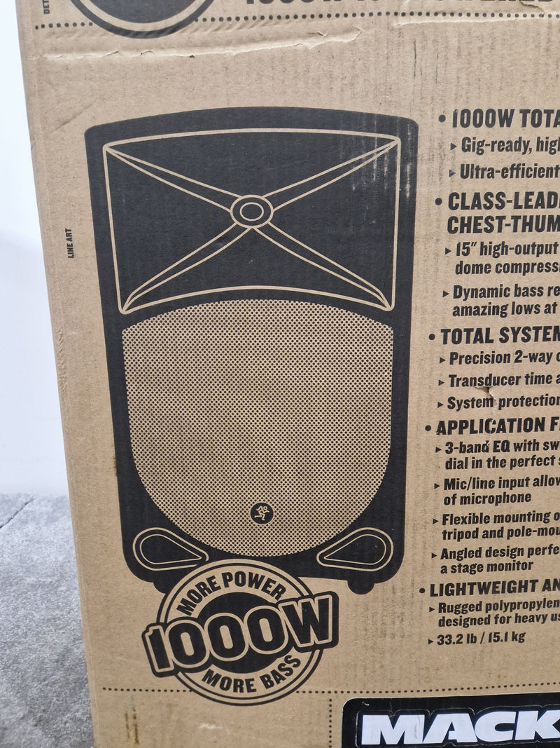 Mackie Thump 12BST - 1300W Loudspeaker - Excellent w/ Power Supply and Soft Case - Image 10