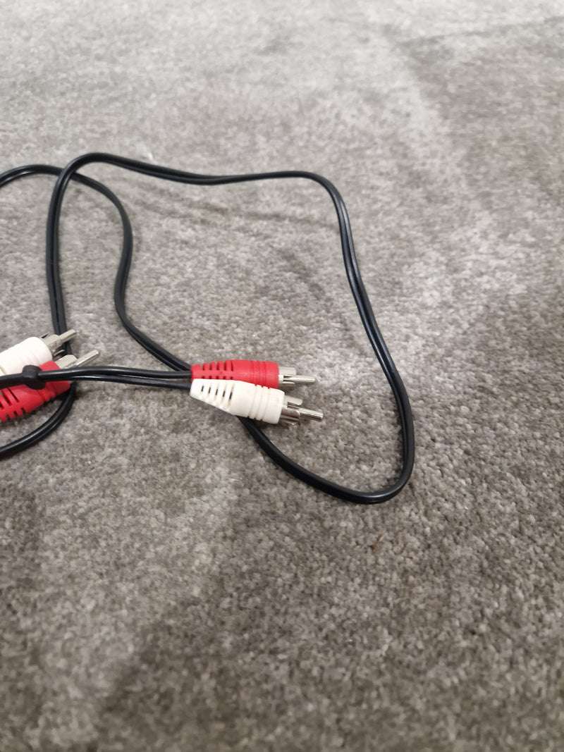 Joblot - 6x Pair of RCA Phono Cables, Random Sizes - High-Fidelity Audio - Excellent - Image 4
