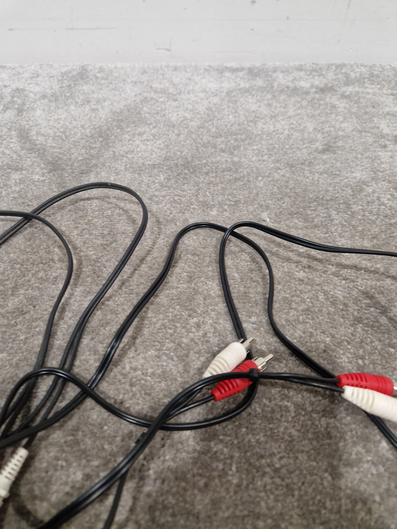 Joblot - 6x Pair of RCA Phono Cables, Random Sizes - High-Fidelity Audio - Excellent - Image 7