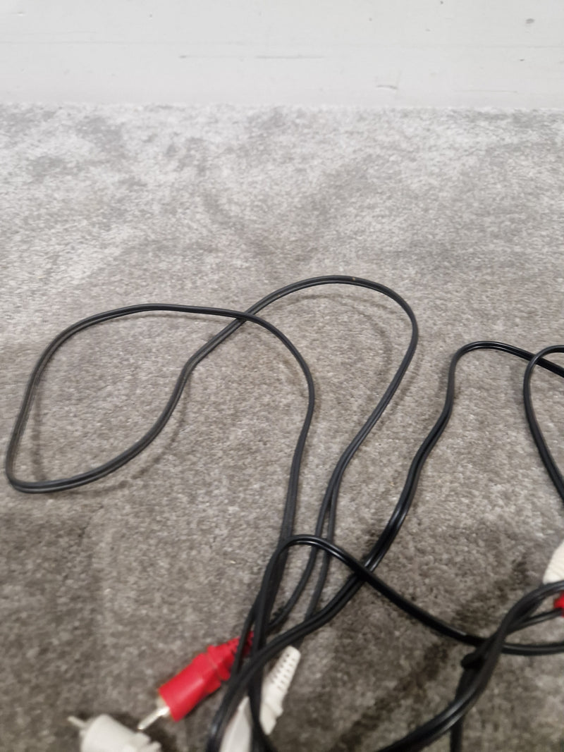 Joblot - 6x Pair of RCA Phono Cables, Random Sizes - High-Fidelity Audio - Excellent - Image 6