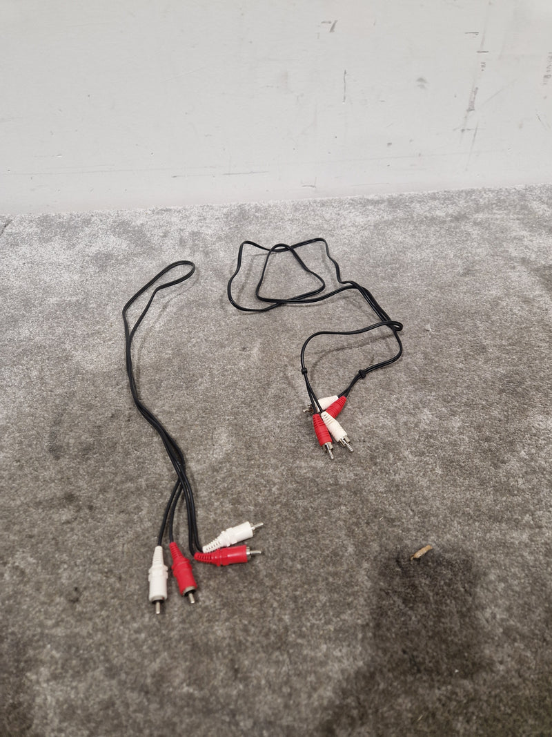 Joblot - 6x Pair of RCA Phono Cables, Random Sizes - High-Fidelity Audio - Excellent - Image 11