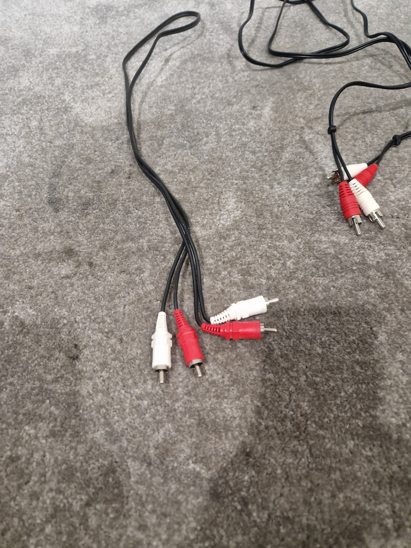 Joblot - 6x Pair of RCA Phono Cables, Random Sizes - High-Fidelity Audio - Excellent - Image 12