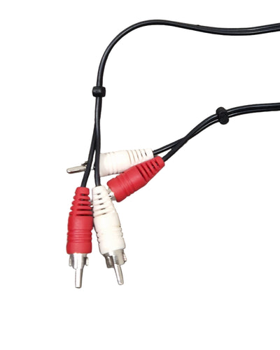 Joblot - 6x Pair of RCA Phono Cables, Random Sizes - High-Fidelity Audio - Excellent