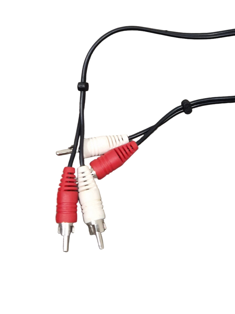 Joblot - 6x Pair of RCA Phono Cables, Random Sizes - High-Fidelity Audio - Excellent - Image 1