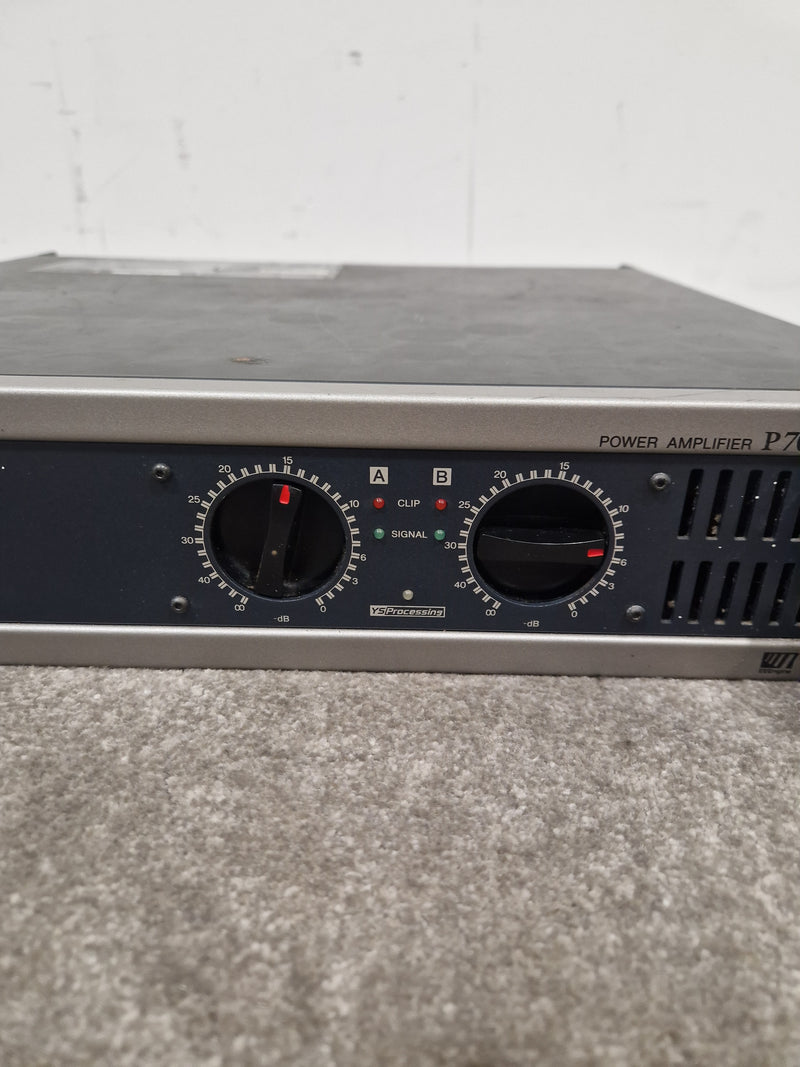 Yamaha P7000S - 700W Professional Power Amp - Good w/ Power Supply - Image 2
