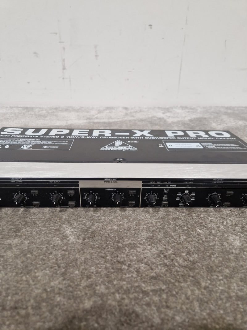 Behringer Super X Pro CX2310 R - Stereo 2-Way Crossover - Partially Working w/ Power Supply - Image 3