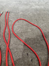 2x RCA Phono Cables - High Qaulity Red - Excellent - Photo 5