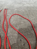 2x RCA Phono Cables - High Qaulity Red - Excellent - Image 5