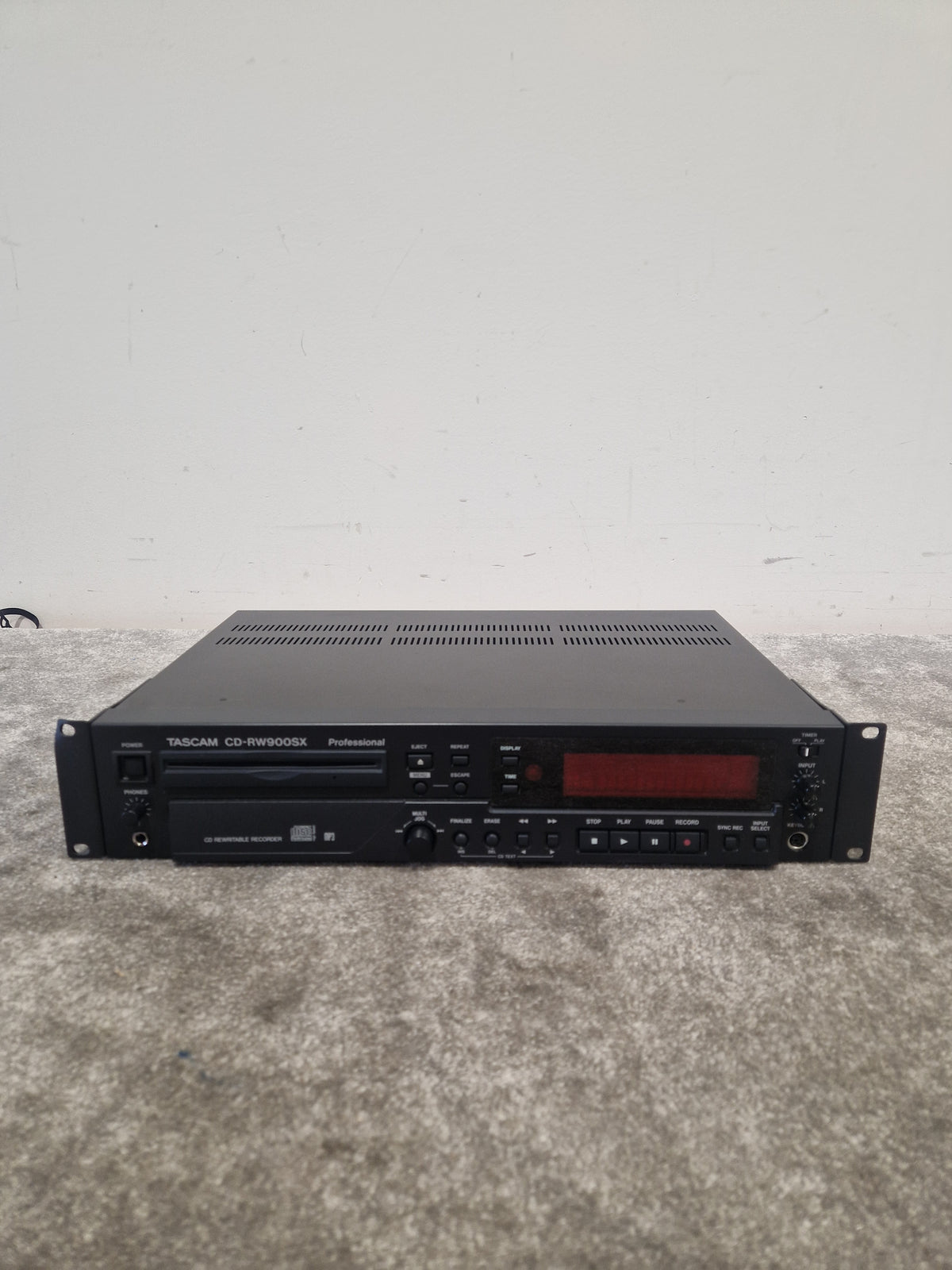 Tascam CDRW900SX - Professional CD Recorder - Excellent w/ Original Box & Power Supply
