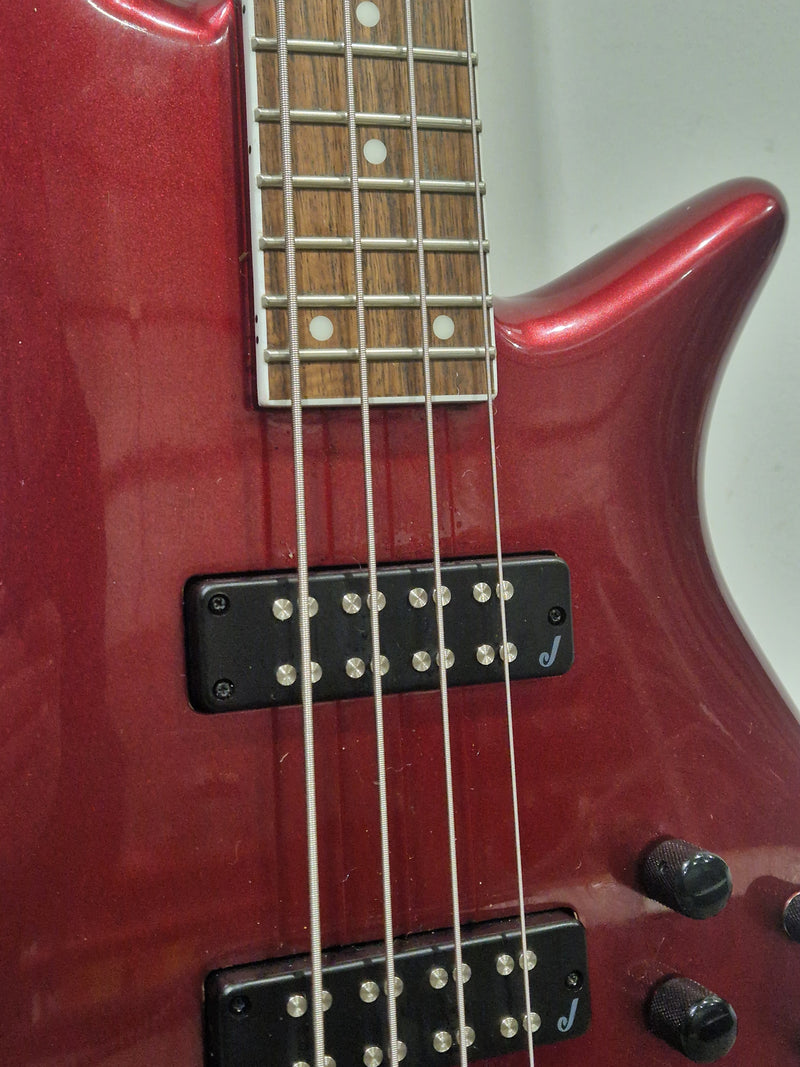 Jackson X Series Spectre Bass SBX IV IN Metallic Red - Metallic Finish - Excellent w/ Soft Case - Image 12