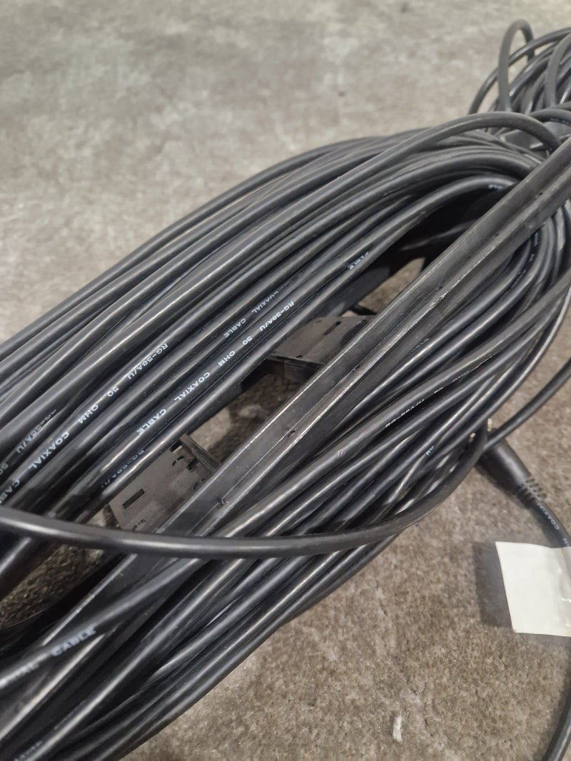 Pair OF Coaxial Cables on Loom  - High-Fidelity Signal Transfer - Excellent - Image 10